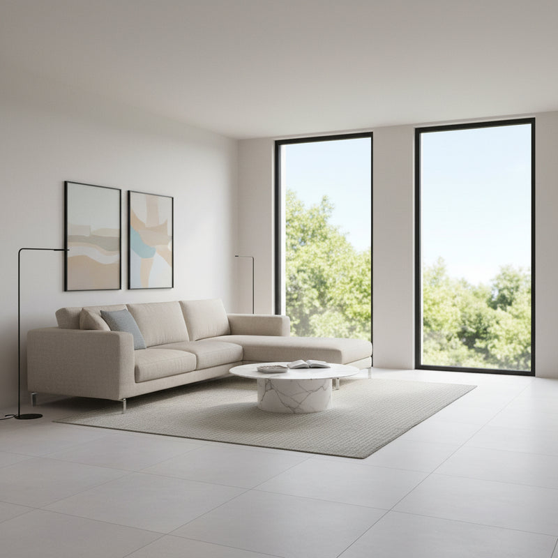 PISO CERÁMICO VOSS WHITE 60 X 60 (CAJA 1.80 M2 CONTIENE 5 PIEZAS)