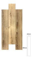 PISO VINILICO WPC TITAN ANTIQUE PINE 3005 1800X228X7+1MM(CAJA 2.05m2) 5PZ
