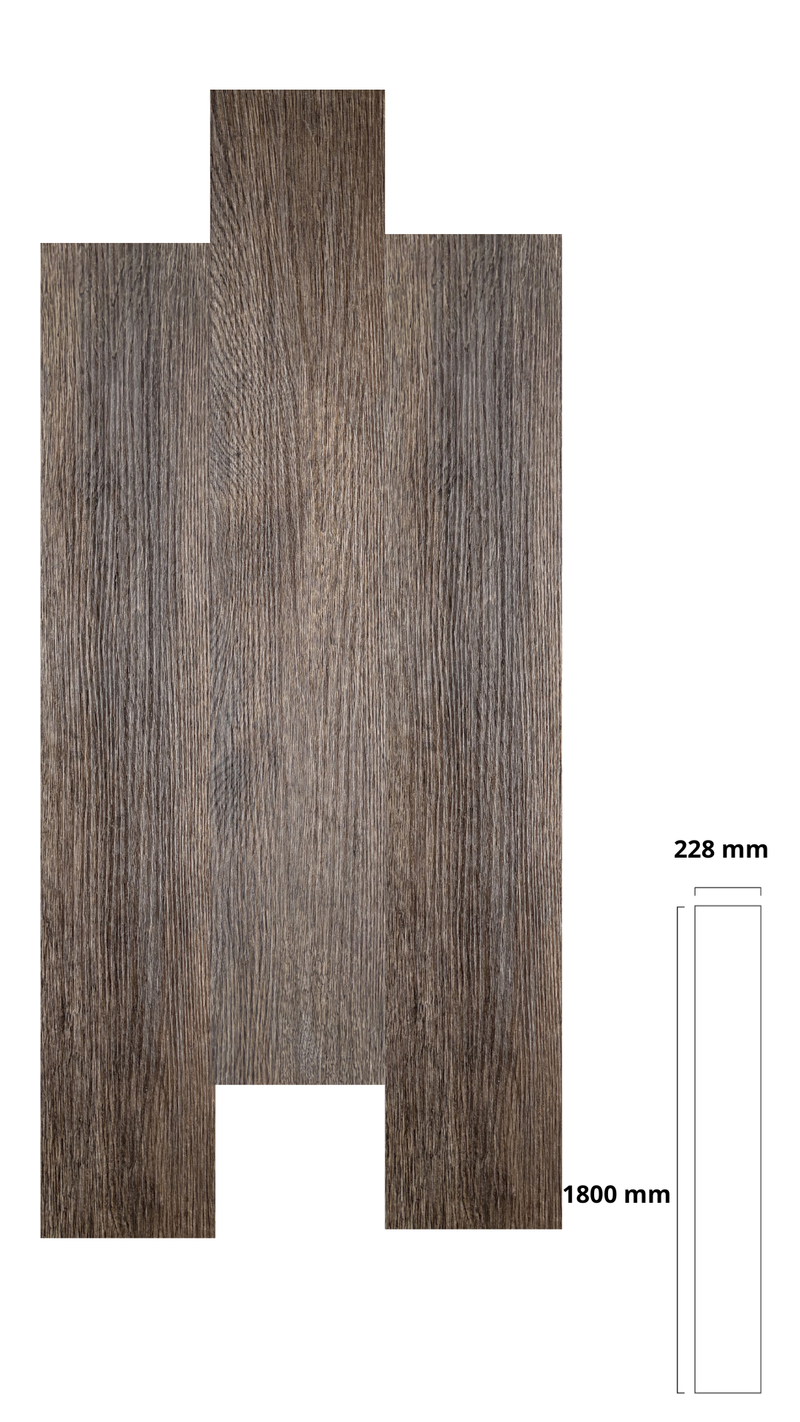 PISO VINILICO WPC TITAN RAIN BARREL 3002 1800X228X7+1MM(CAJA 2.05m2) 5PZ