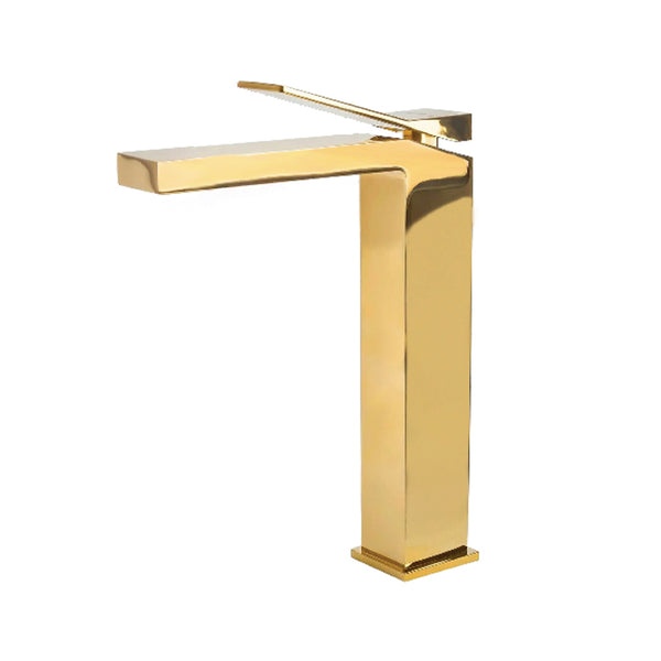 MONOMANDO ALTO PARA LAVABO WS60.031BG BRUSHED GOLD