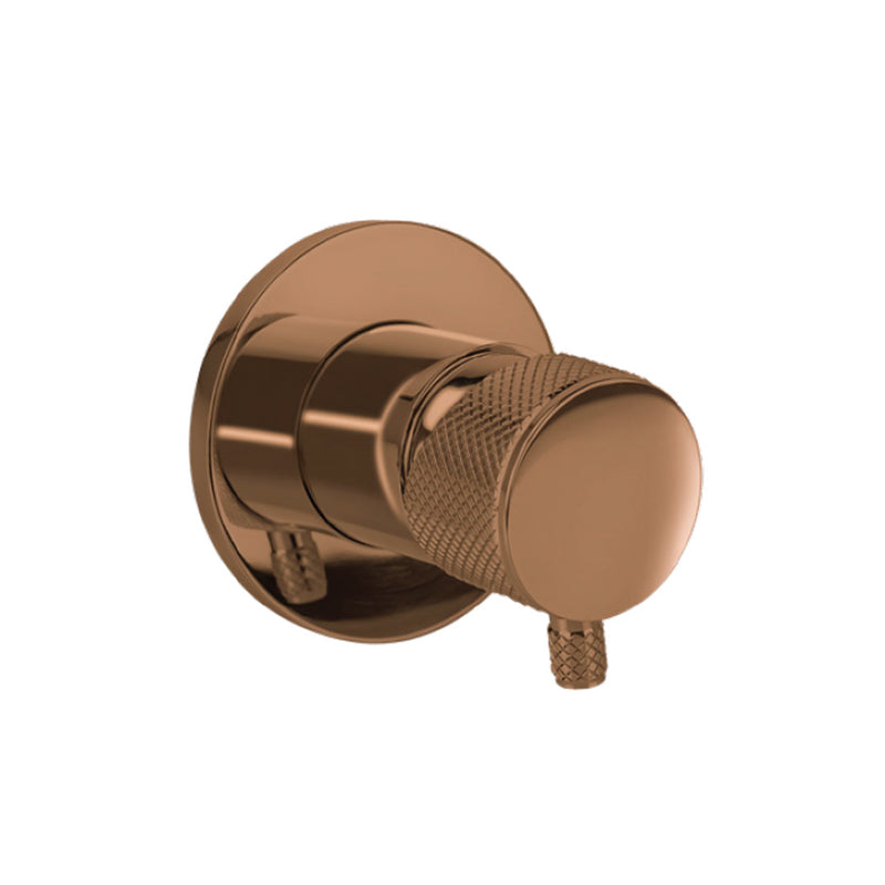 MONOMANDO EMPOTRABLE PARA REGADERA WS62.101G ORO ROSA