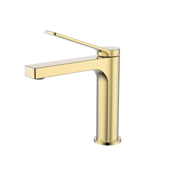 MONOMANDO CORTO PARA LAVABO BRUSHED GOLD WS73.011 BG