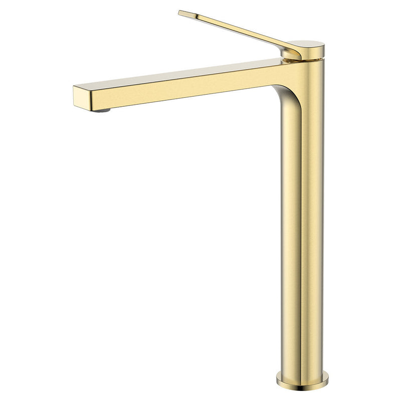 MONOMANDO ALTO PARA LAVABO BRUSHED GOLD WS73.031BG