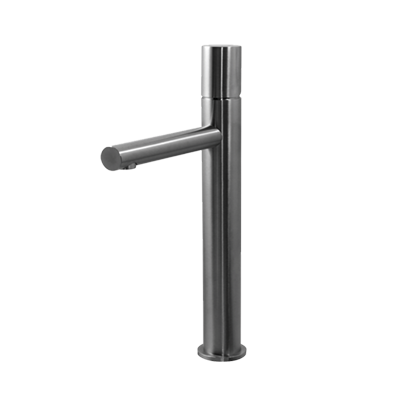 MONOMANDO ALTO PARA LAVABO EN ACERO INOXIDABLE 304 WS 58.081