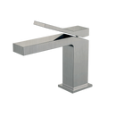 MONOMANDO CORTO PARA LAVABO WS60.011NB NICKEL CEPILLADO