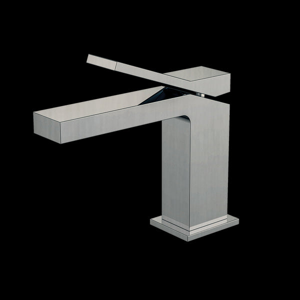 MONOMANDO CORTO PARA LAVABO WS60.011NM NICKEL BRUSHED