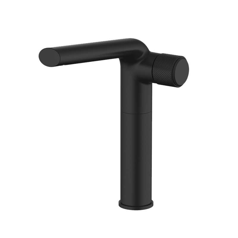 MONOMANDO ALTO PARA LAVABO WS61.031NM NEGRO MATE