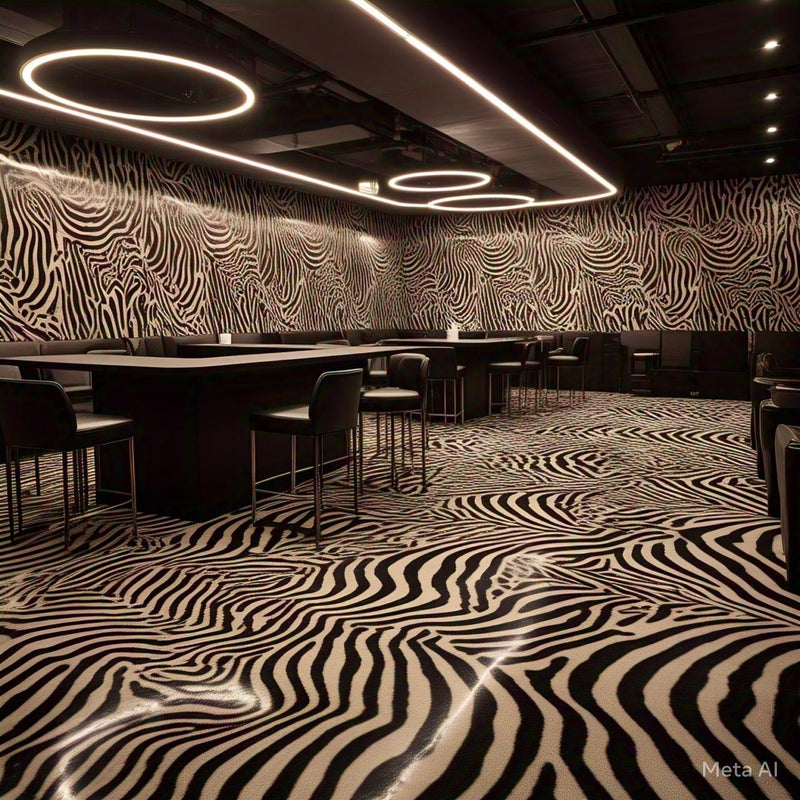 ALFOMBRAS ANIMAL PRINTS 100% NYLON ANCHO 3.66MTS