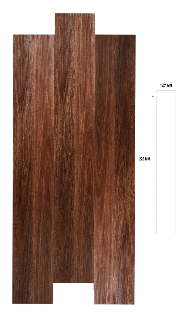 PISO VINILICO SPC BROS 6.5MM FLOORING #20282 RED OAK 1524X228X6.5MM(2.08M2XCAJA)