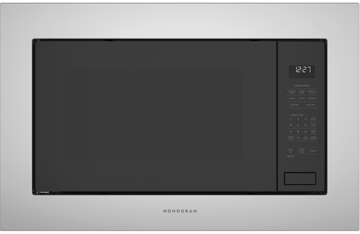 HORNO DE MICROONDAS DE 24" ACERO INOXIDABLE CON NEGRO MINIMALIST STATEMENT ZEB1227SLSS