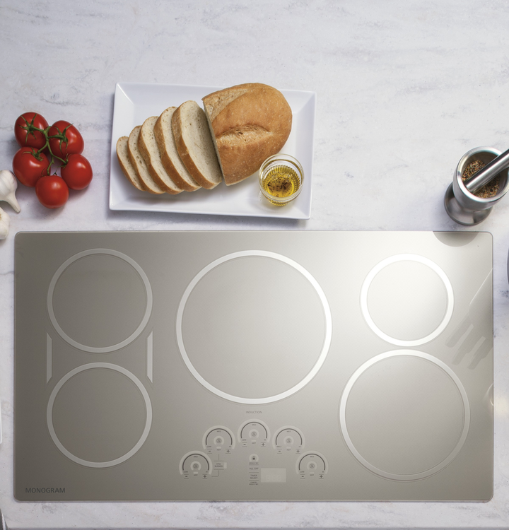 PARRILLA DE INDUCCION 90CM/36"/SILVER MINIMALIST ZHU36RSTSS
