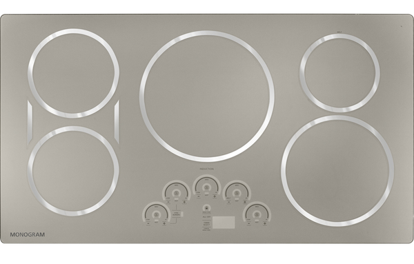 PARRILLA DE INDUCCION 90CM/36"/SILVER MINIMALIST ZHU36RSTSS