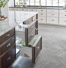 DOBLE CAJON REFRIGERANTE DE 142L PANELABLE  ZIDI240HII