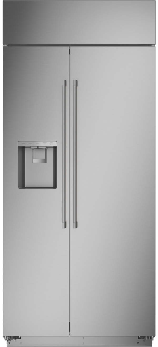 REFRIGERADOR SIDE BY SIDE DE 623L ACERO INOXIDABLE MINIMALIST STATEMENT ZISS360DNSS