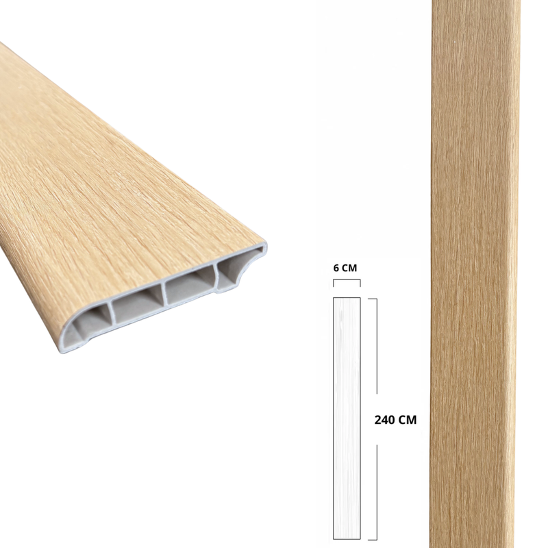 ZOCLO VINILICO SOHO SPC 190906-4 DE 240X6X2CM