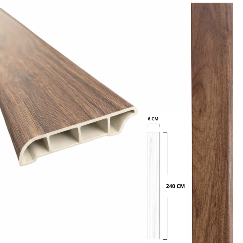 ZOCLO VINILICO SOHO SPC HONEY NEUTRAL DE 240X6X2CM