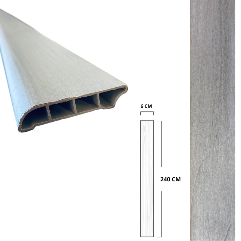 ZOCLO VINILICO BROS SPC 240X6X2CM