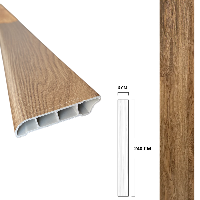 ZOCLO VINILICO BROS SPC 240X6X2CM