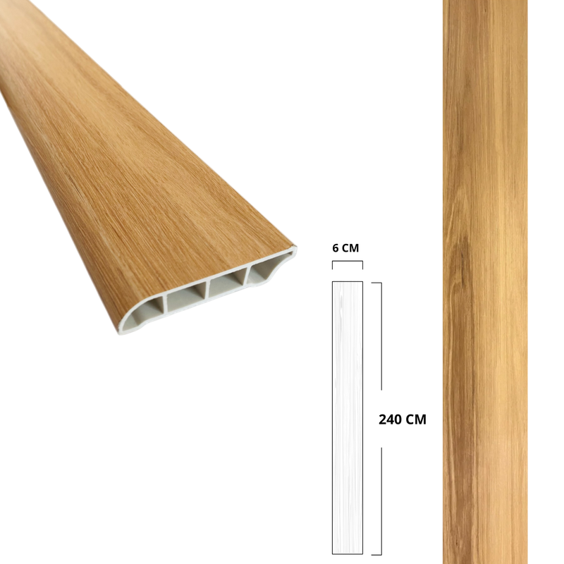 ZOCLO VINILICO BROS SPC 240X6X2CM