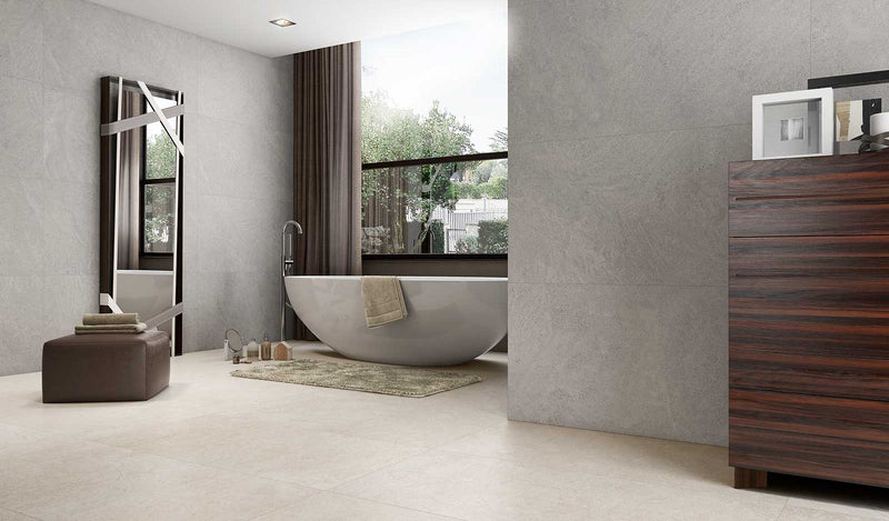 PISO PORCELANICO ADRIA LIGHT GREY ESMALTADO RECTIFICADO 59.3X59.3 (CAJA 1.76)5PZS