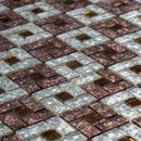 MALLA DE VIDRIO CON PLATING ANGOLA 30X30CM (CAJA 1.98M2)22PZ