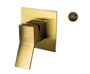 MONOMANDO DE EMPOTRAR PARA REGADERA WS60.101BG BRUSHED GOLD