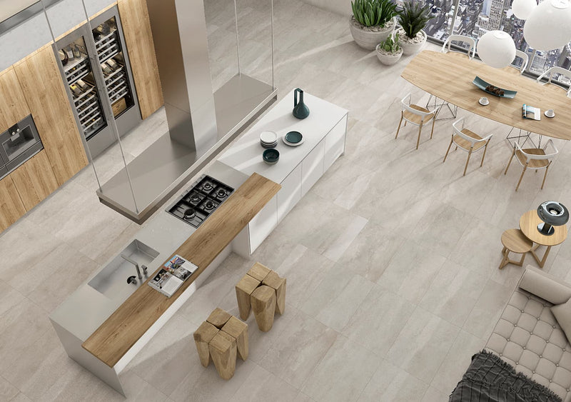 PISO PORCELANICO BARBIERI IVORY RECTIFICADO 59.3X119 (CAJA 2.12)3PZ