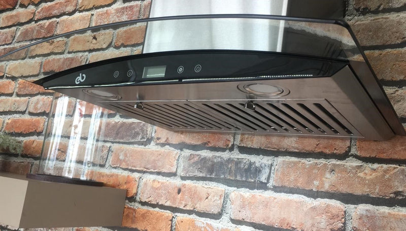 CAMPANA DE PARED 60 CM EN CRISTAL EB-331