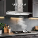 CAMPANA EXTRACTORA A PARED ACERO INOXIDABLE 90 CM MODELO:CAMEXPA90A