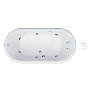 TINA CLASICA  CON/SIN HIDROMASAJE