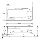 TINA YES! CON/SIN HIDROMASAJE