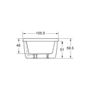 TINA ZEN DE LUJO CON/SIN HIDROMASAJE