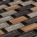 MALLA DE VIDRIO CON PLATING FLORENCIA 30X30CM (CAJA 1.8M2)20PZ