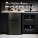FRIGOBAR 2 PUERTAS CON CONTROL MECÁNICO Y COMPRESOR CAPACIDAD 90L 3.2 PIES NUUR MODELO:FRIGO90L2P