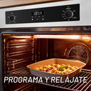 HORNO EMPOTRABLE PARA GAS LP O NATURAL CON CAPACIDAD 58L/VENTILADOR DE CONVECCION/TEMPERATURA AJUSTABLE Y 2 QUEMADORES MODELO:HOGAS60NAT