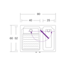 LAVADERO Y MUEBLE CONTEMPORANEO