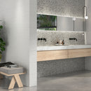 MURO PORCELANICO DOLCE DECO ACABADO WHITE  25 X 75 (CAJA DE 1.45 M2)