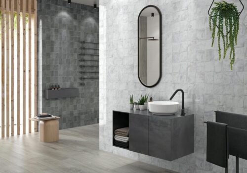 PISO CERAMICO LORENA GRIS 25X75 (CAJA DE 1.45M2)