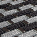 MALLA DE VIDRIO CON PLATING NANTES 30X30CM (CAJA 1.35M2)20PZ