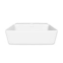 LAVABO CERAMICO DE SOBREPONER ALAMO BLANCO BRILLANTE NATIA