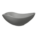 LAVABO CERAMICO DE SOBREPONER MOD. ALMENDRO GRIS NATIA