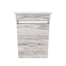 TOCADOR CON LAVABO SIN REBOSADERO MOD. CEDRO GRIS NATIA