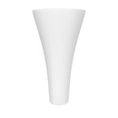 LAVABO PEDESTAL A PISO CON REBOSADERO MOD. SAUCE BLANCO NATIA