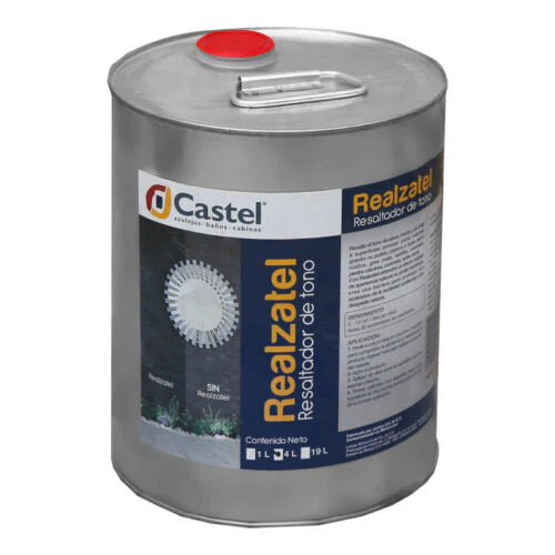 REALZATEL CASTEL 4 LT (SELLADOR EFECTO MOJAVO PARA PIEDRA NATURAL)