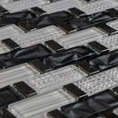 MALLA DE VIDRIO CON PLATING UDINE 30X30CM (CAJA 1.8M2)20PZ
