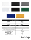 MURO CERAMICO YORK BRILLO 10×20x.8CM (CAJA 1.08M2) 54PZ