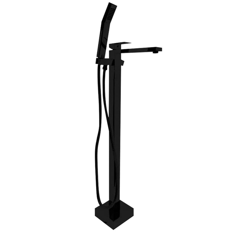 LLAVE A PISO BAÑERA NEGRA 8536N