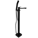 LLAVE A PISO BAÑERA NEGRA 8536N