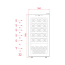 ENFRIADOR DE VINO MAESTRO RVF 20110 GBK (Cava de vinos)