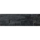 PIEDRA NATURAL ZENIT BLACK 15 X 60 CM (CAJA DE 5 PZAS = 0.45 M2)